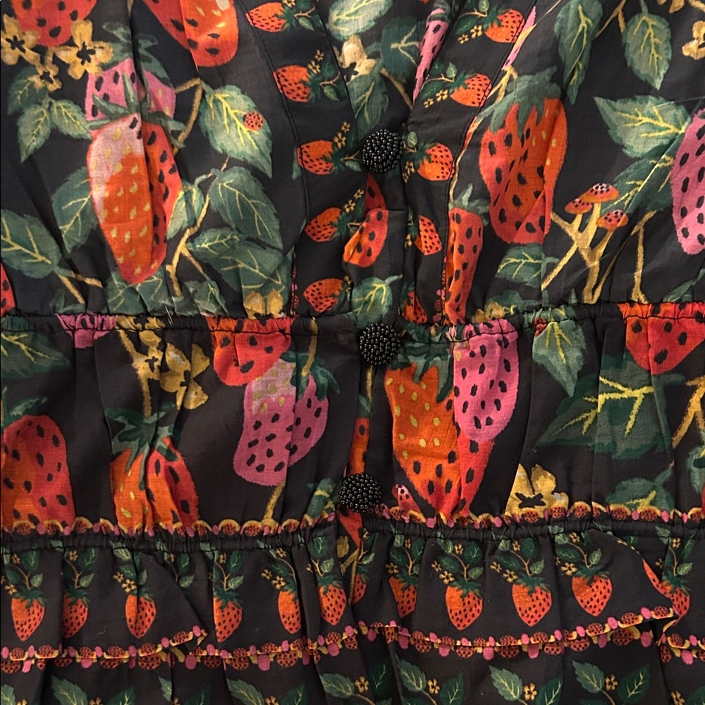FARM Rio Multicolor V-Neck Blouse - Picture 5 of 5